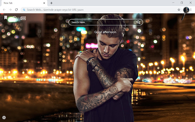 Justin Bieber HD Wallpapers New Tab