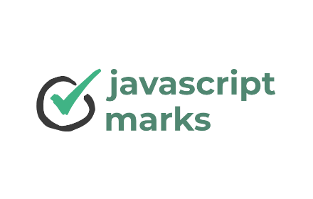 Marks for tutorial javascript.info small promo image