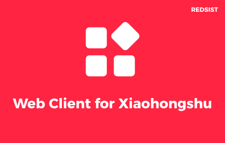 Web Client for Xiaohongshu small promo image