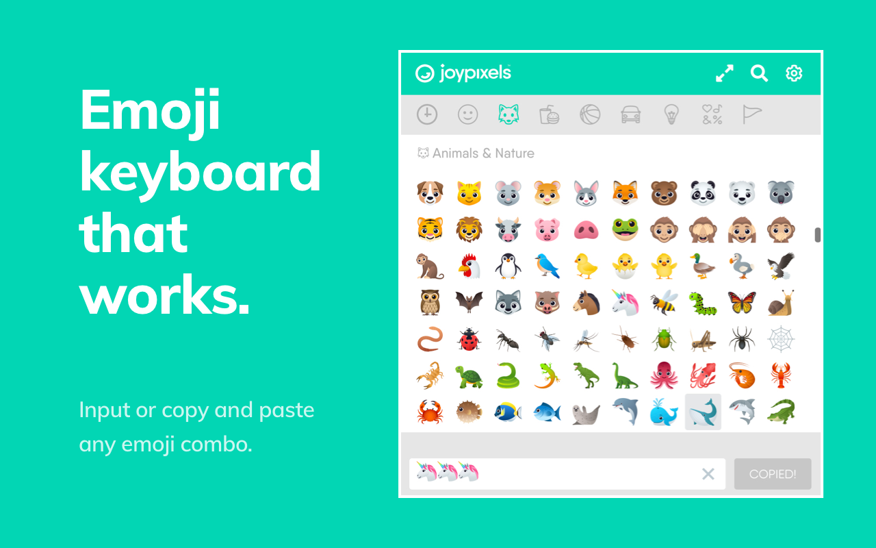 Emoji Keyboard by JoyPixels® Preview image 4