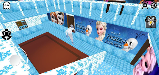 Screenshot Frozen Granny Scary  Ice Queen