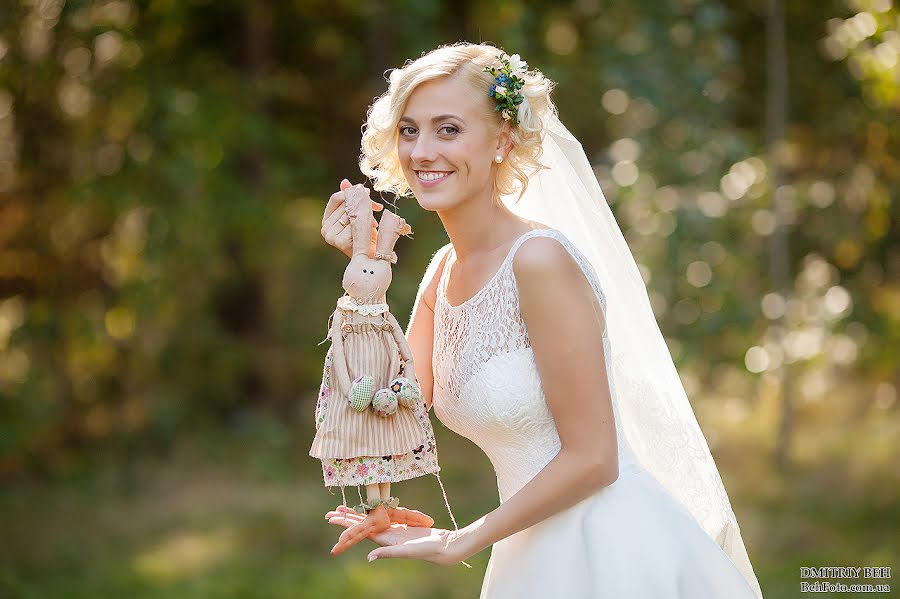 Fotografo di matrimoni Dmitriy Bekh (behfoto). Foto del 5 dicembre 2014