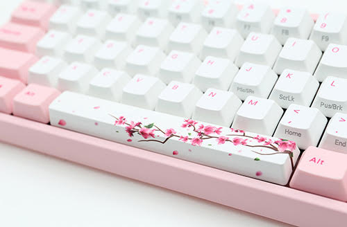 Bàn Phím Varmilo Miya Pro Sakura Cherry blue switch (MY68NR1P/PP88V)