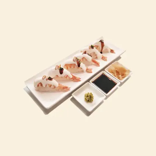 Prawn Cheese Nigiri Sushi (6 Pcs)