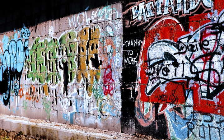 Muro di vecchia stazione ferroviaria di Massimiliano73