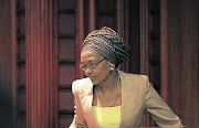 Accused number 1 in the Judge Patrick Maqubela murder case, Thandi Maqubela, in court in Cape Town. File photo