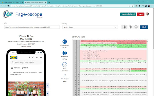 Page-oscope by MobileMoxie