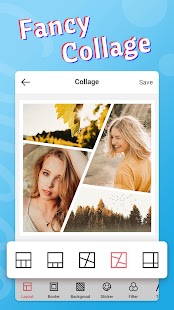 Fancy Photo Editor - Collage Sticker Makeup Camera Screenshot