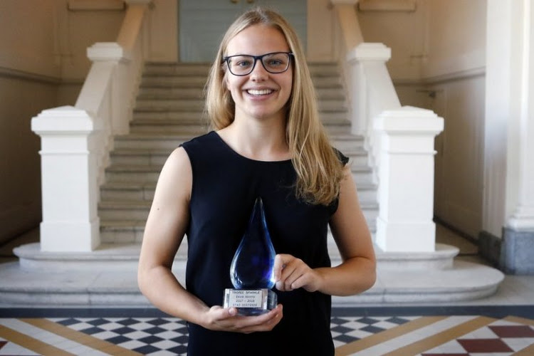 Sarah Wijnants is beste belofte: "Waar deze trofee terechtkomt?"