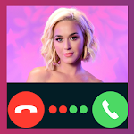 Cover Image of Herunterladen Katy Perry Video Call Fake Prank 1.2 APK