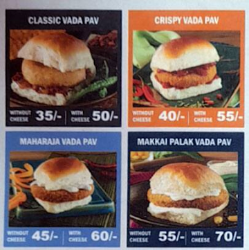 Goli Vadapav No 1 menu 