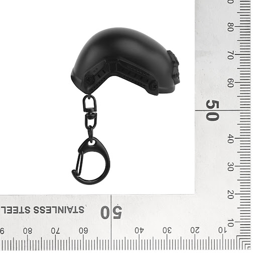 Title 1, Mini Helmet Model Keychain Portable Beer Bottle...