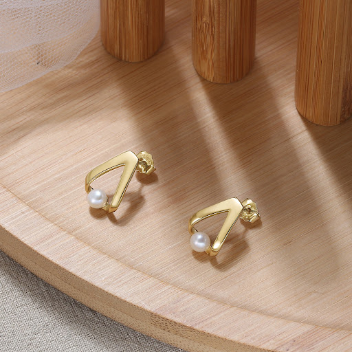 Title 1, Shangda New 925 Sterling Silver Earrings with N...