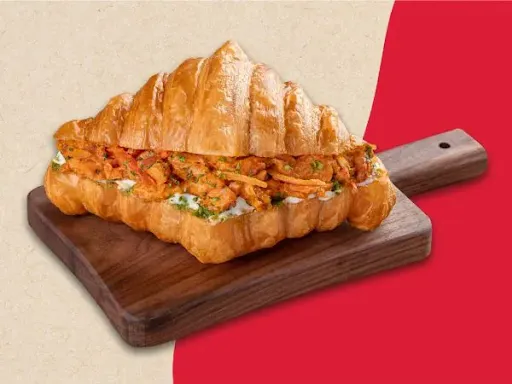 Chicken Tikka Croissant Sandwich