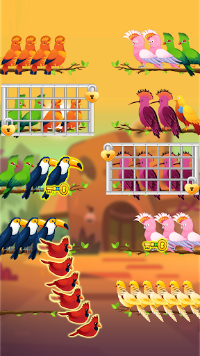 Screenshot Color Bird Sort Puzzle