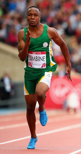 South African sprinter Akani Simbine. Picture credits: Gallo Images