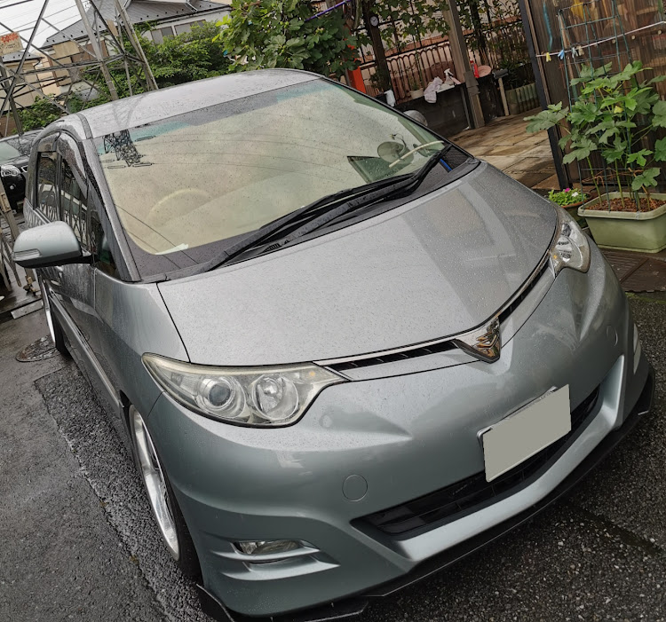 エスティマの新しいコラボの撮り方・納車・喜んでくれた✨・PURPLE→ESTIMAもコーティングに関するカスタム事例の投稿画像3枚目