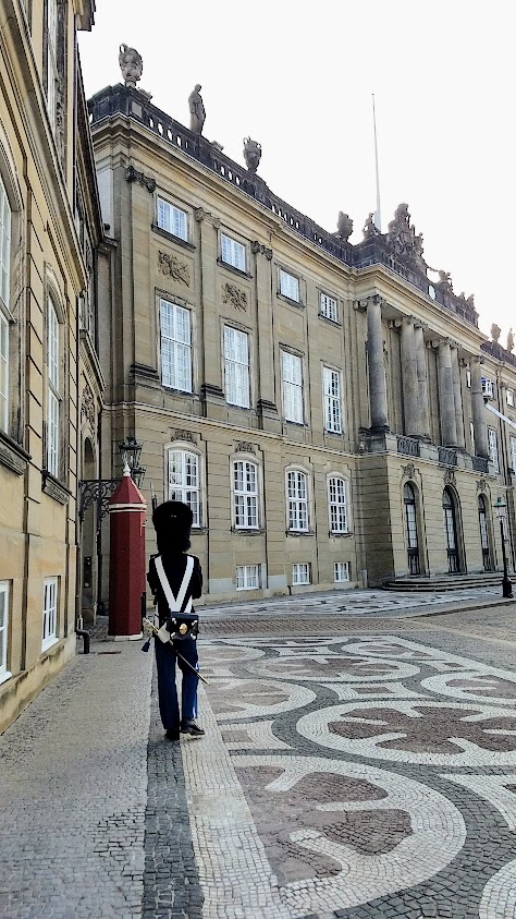 Amalienborg Palace in Copenhagen