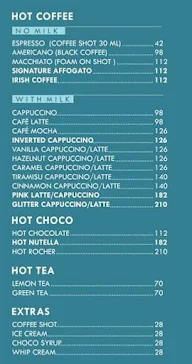 Nothing Before Coffee menu 1