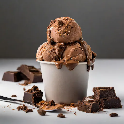 Brownie Ice Cream [100 Ml, 50 Grams]