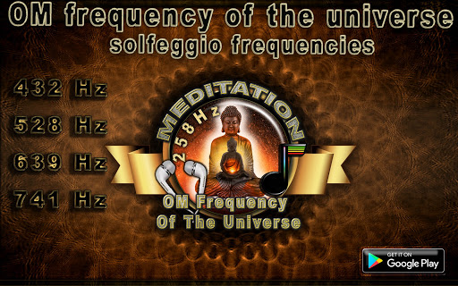 Screenshot OM frequency of the universe 2