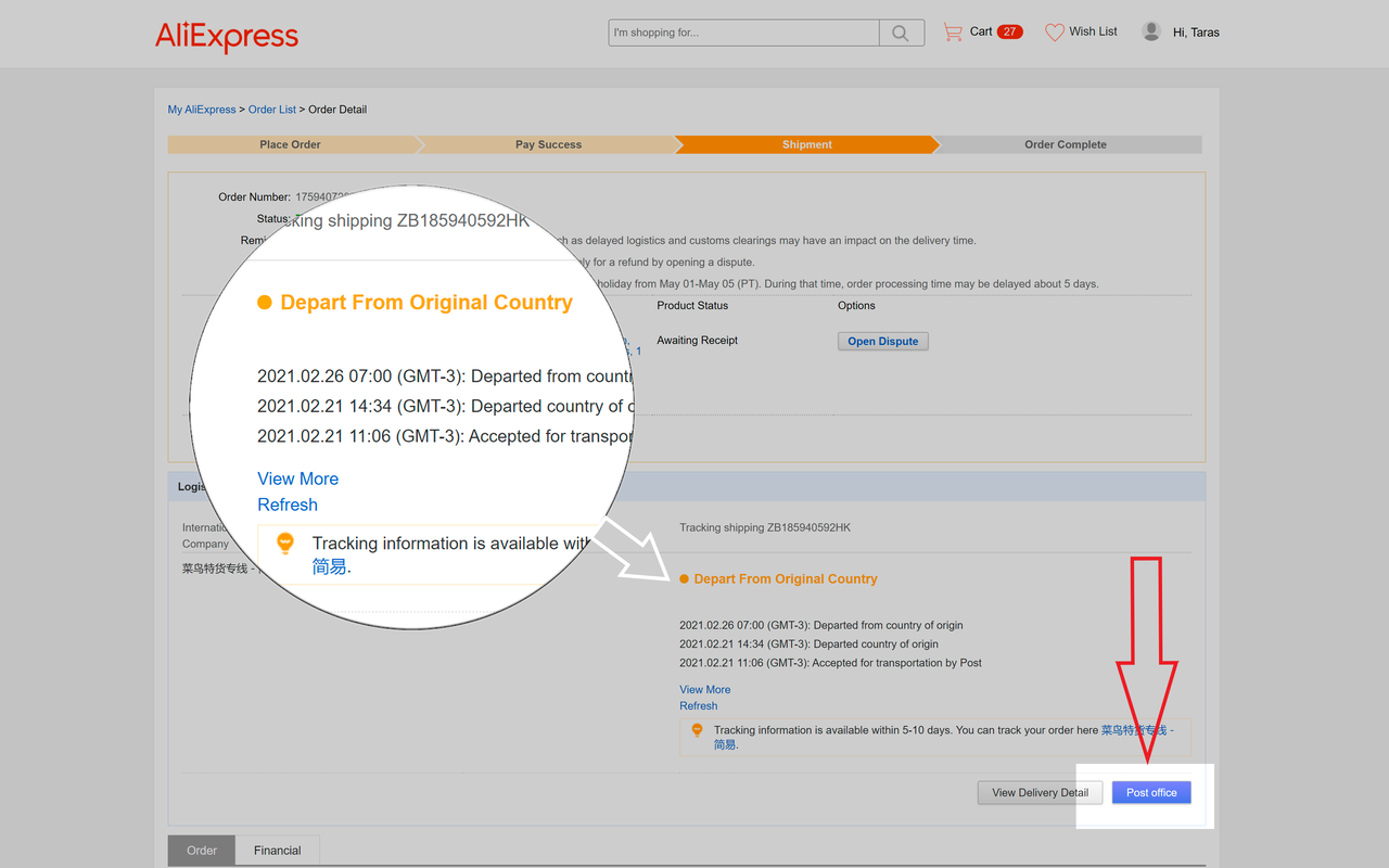 Aliexpress Product Tracking Preview image 4