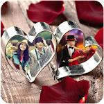 Cover Image of ダウンロード Valentine Day Dual Photo Frame 1.0.2 APK