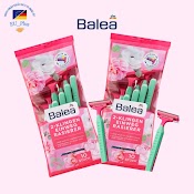 Combo Set 1 Túi Dao Cạo Râu Balea 10 Chiếc Và 1 Bọt Cạo Lông Balea 150Ml - Đức - Dành Cho Nữ