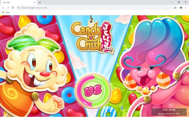 Candy Crush Saga Wallpapers New Tab