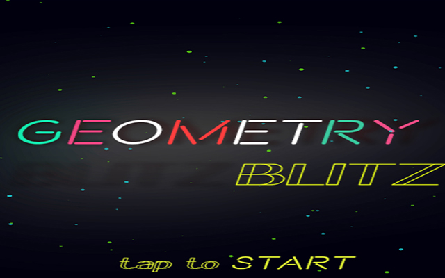 Geometry Blitz chrome extension