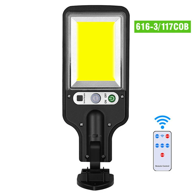 Buiten Solar LED wandlamp met bewegingssensor Waterdicht Eenvoudige installatie Draadloze verlichting voor tuin en terras