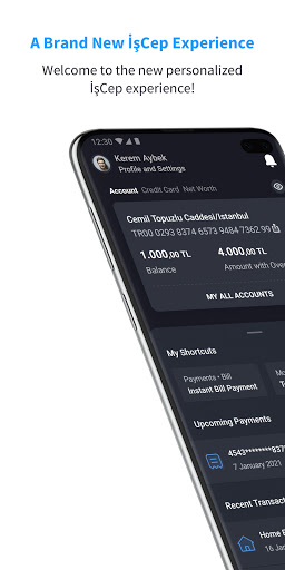 Screenshot İşCep - Mobile Banking