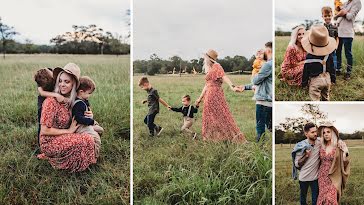 Grassy Collage - Mother's Day template