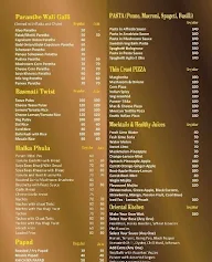 The Chaat Street menu 1