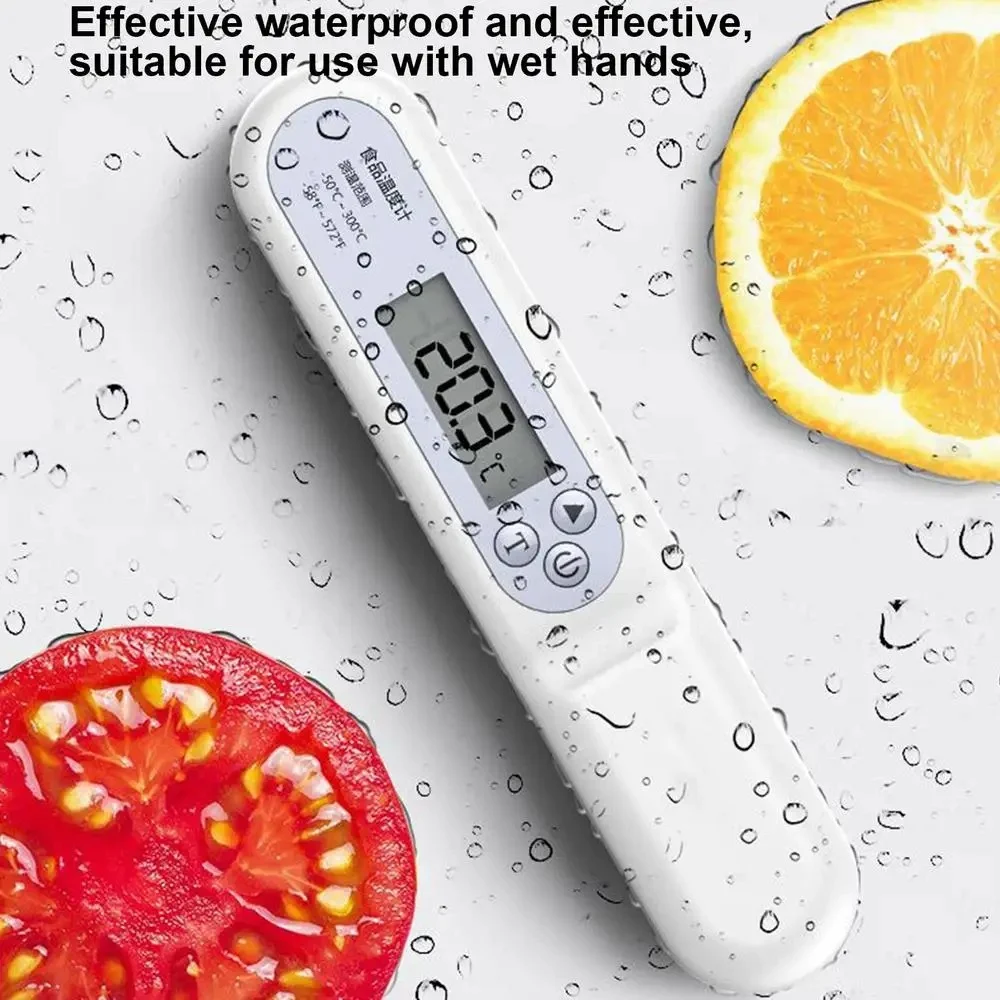 Title 4, Oil Folding Probe Type Food Thermometer, get ac...