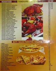 R K Family Restaurant menu 2