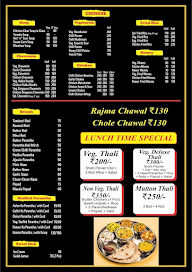 Delhi Lazzez menu 2