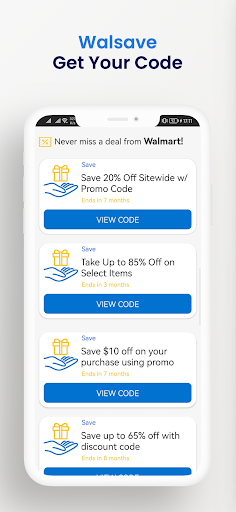 Screenshot Walmart Coupon - Walsave Codes