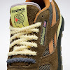 reebok x brain dead classic leather moss/soft camel/filtered yellow