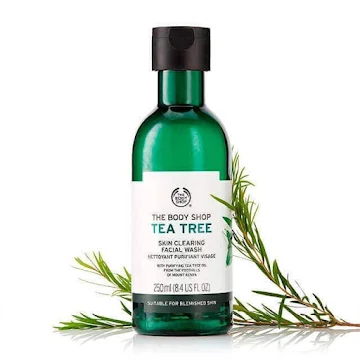 body shop tea tree facewash_image