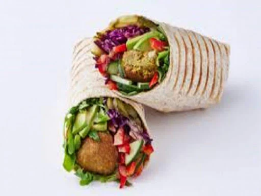 Veg Nugget Falafel Wrap