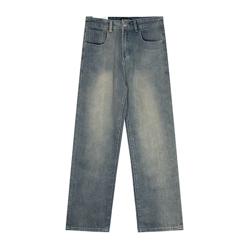 Title 2, Punk Mens Loose Casual Wide Cuffless Pants Rel...