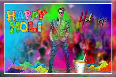 Holi Photo Editor 2020 - Happy Holi Photo Frame poster 2