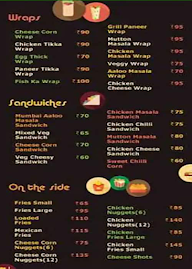 Burger Beans menu 3