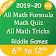 All Math Formula, Math Quiz, All Math Tricks icon