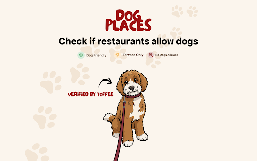 DogPlaces – Dog-Friendly Restaurants screenshot 1