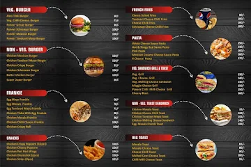 Burger House menu 