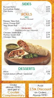 Kebabs & Rolls menu 1