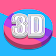 Dock Circle 3D  icon