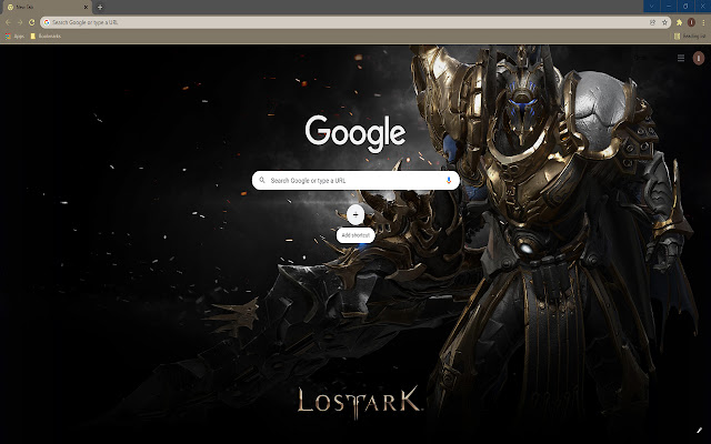 Berserker Lost Ark Wallpaper Theme chrome extension